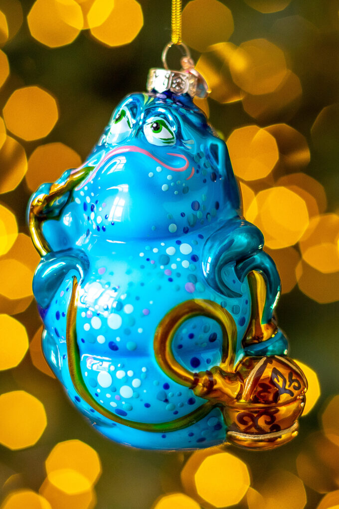 Елочная игрушка Синяя Гусеница Алиса в Стране Чудес XMAS TOYS