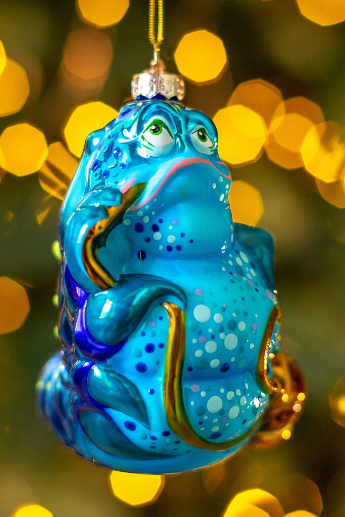 Елочная игрушка Синяя Гусеница Алиса в Стране Чудес XMAS TOYS