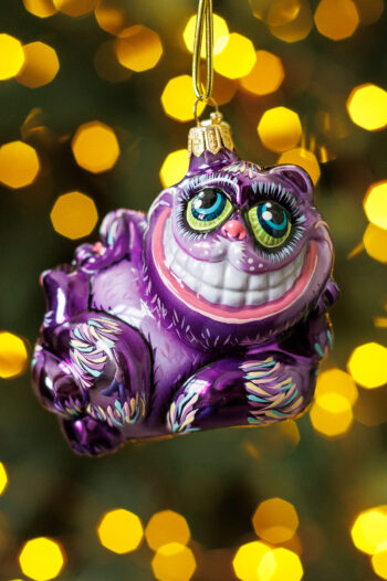 Елочная игрушка Чеширский кот Алиса в стране чуфдес XMAS TOYS