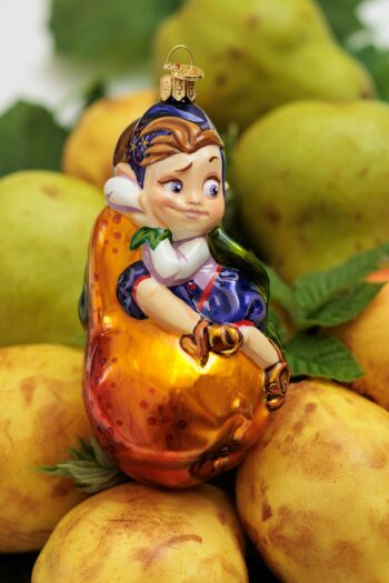 Эльф колокольчик садовые эльфы елочные игрушки XMAS TOYS