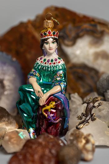 сказы Бажова, елочные игрушки XMAS TOYS, уральские мастера, Хозяйка медной горы