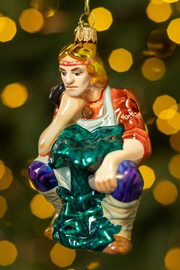  Данила-мастер, каменный цветок, малахитовый цветок, сказы Бажова, елочные игрушки XMAS TOYS, уральские мастера, Хозяйка медной горы