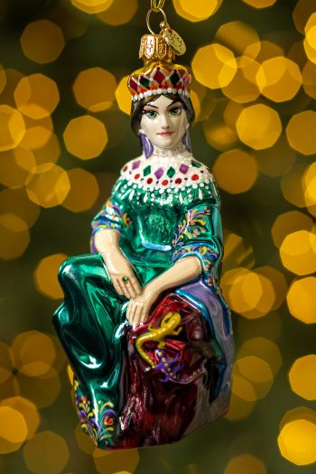 сказы Бажова, елочные игрушки XMAS TOYS, уральские мастера, Хозяйка медной горы