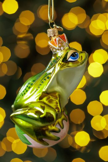 Царевна  Лягушка Елочная игрушка Иксмас Тойз XMAS TOYS Лучшие елочные игрушки в мире