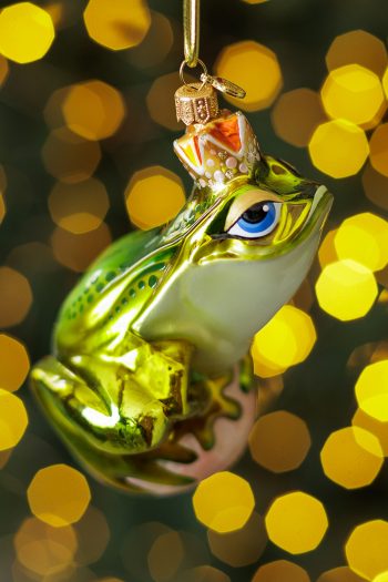 Царевна  Лягушка Елочная игрушка Иксмас Тойз XMAS TOYS Лучшие елочные игрушки в мире